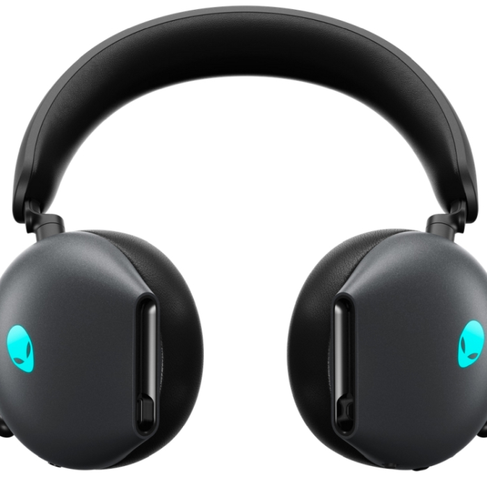 Dell Alienware Tri-Mode Wireless Gaming Headset | AW920H (Dark Side of the Moon) (тъмнейл - 2)