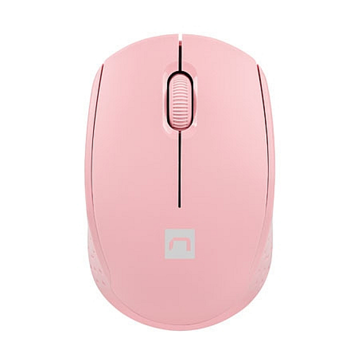 Natec Mouse Stork Wireless 1600DPI Optical, Pink