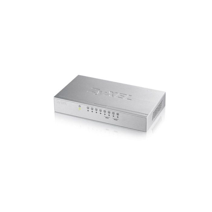 ZyXEL GS-108B v3, 8-port 10/100/1000Mbps Gigabit Ethernet switch, desktop, metal housing на супер цена