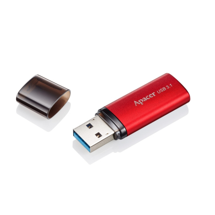 Apacer 128GB AH25B Red - USB 3.2 Gen1 (тъмнейл - 1)