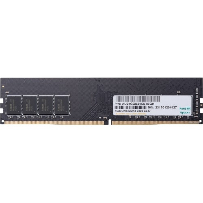 Apacer 4GB Desktop Memory - DDR4 DIMM 2666 MHz