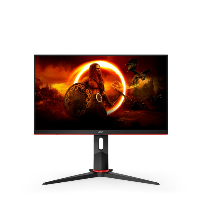 AOC Q24G2A/BK, 23.8" IPS WLED, 2560x1440@165Hz, 4ms GtG, 1ms MPRT, 350 cd/m2, 1000:1, DCR 80M:1, Adaptive Sync, FlickerFree, Low Blue Mode, Tilt, Height Adjust, Pivot, Swivel, HDMI, DP (тъмнейл - 3)