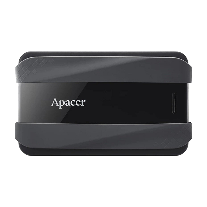 Apacer AC533, 1TB 2.5" SATA HDD USB 3.2 Portable Hard Drive Plastic / Rubber Jet black на супер цена