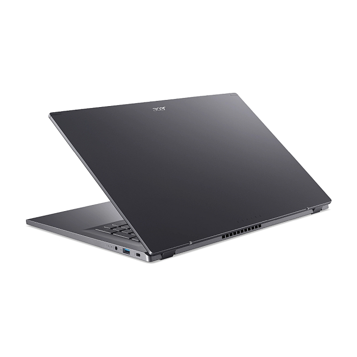 Acer Aspire 5, A517-58M-566N, Intel Core i5-1335U (3.4GHz up to 4.6 GHz, 12MB), 17.3" FHD (1920 x 1080) IPS SlimBezel, 16GB LPDDR5, 512GB PCIe NVMe SSD, Intel UMA, Wifi 802.11AX, BT, FHD Cam+mic, KB Backlight, No OS, Gray (тъмнейл - 4)