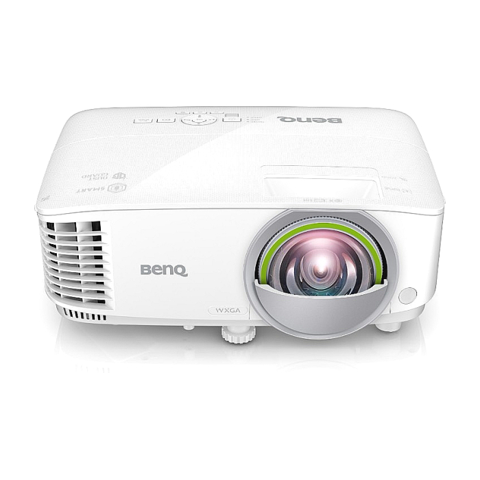 BenQ EW800ST, Short Throw, Wireless Android-based Smart Projector, DLP, WXGA (1280x800), 16:10, 3300 Lumens, 20000:1, Speaker 2W, USB Reader for PC-Less Presentations, Built-in Firefox, LAN, BT 4.0, Dual Band WiFi, 3D, Lamp 200W, up to 15000 hrs, White (тъмнейл - 2)