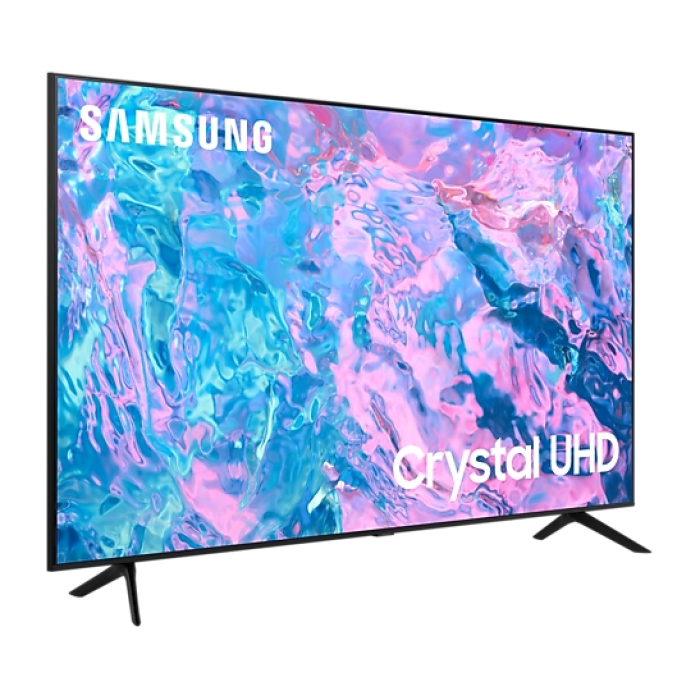 Samsung 50" 50CU7172 4K UHD LED TV, SMART, 3xHDMI, USB, WiFi, Bluetooth 4.2, Dark Gray (тъмнейл - 2)