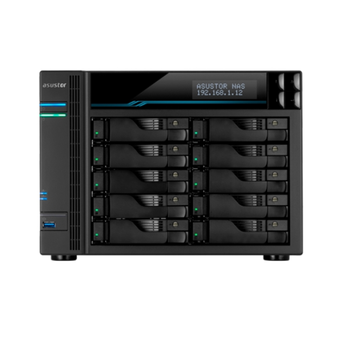 Asustor AS7116RDX, 16-bay NAS, Intel Xeon Quad-Core E-2224 3.4GHz (up to 4.6GHz) , 8GB DDR4 ECC UDIMM (Max. 128G), 2 M.2 PCIe,1 PCIe Gen3 by8, 2 PCIe Gen3 by4GbEx4, 4 USB 3.2Gen2 Type-A, 2 USB 3.2Gen2 Type-C, WoL, Sys Sleep Mode, AES-NI hardw. encr., loc на супер цена