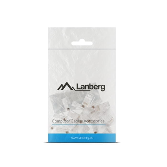 Lanberg RJ-45 UTP CAT.6 plug 8P8C (20 pcs) на супер цена