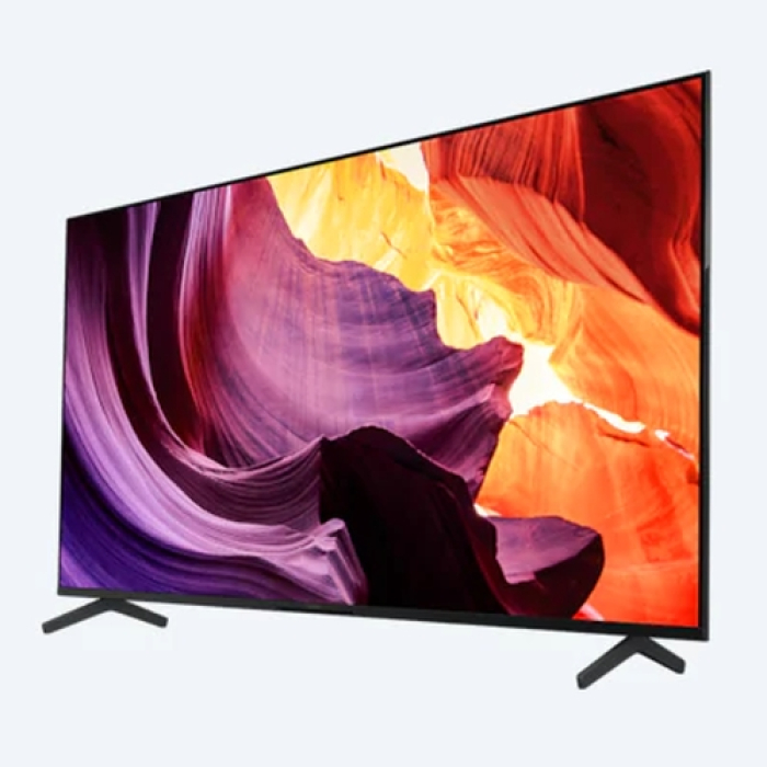 Sony KD-50X81K 50" 4K HDR TV BRAVIA , Direct LED, Processor X1, Triluminos PRO, Motionflow XR 400Hz, X-Balanced Speaker, Dolby Atmos, DVB-C / DVB-T/T2 / DVB-S/S2, USB, Android TV, Google TV, Voice search, Black (тъмнейл - 1)