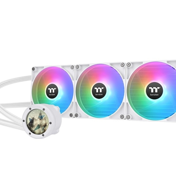 Thermaltake TH420 V2 Ultra ARGB Sync CPU Liquid Cooler Snow Edition