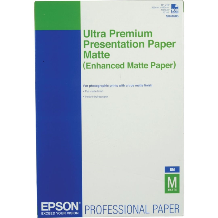 Epson Enhanced Matte Paper, DIN A3+, 189g/m2, 100 Blatt на супер цена