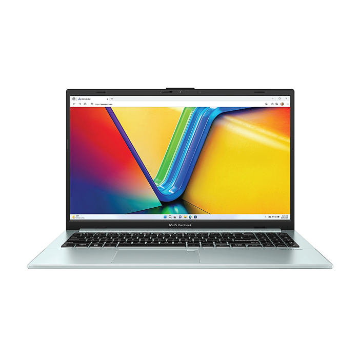 Asus Vivobook Go E1504FA-NJ319, AMD, Ryzen R5-7520U,,15.6" FHD (1920x1080),16GB (on bd) DDR5 , 512GB SSD, AMD Radeon Graphics,Backlit ,Chiclet Keyboard Without OS, Green