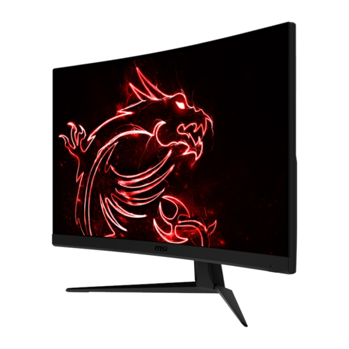 MSI Optix G27CQ5, 27", 1ms, 170Hz, VA, WQHD 2560x1440, CURVED 1500R, AG, 91% DCI-P3, FreeSync, Anti-Flicker, LBL, Night Vision, 250 cd/m2, Contrast 3000:1, DCR 100M:1, 2 x HDMI 2.0, DP, 1x Earphone out , Tilt, VESA100, Frameless, 9S6-3CB01T-034 (тъмнейл - 2)