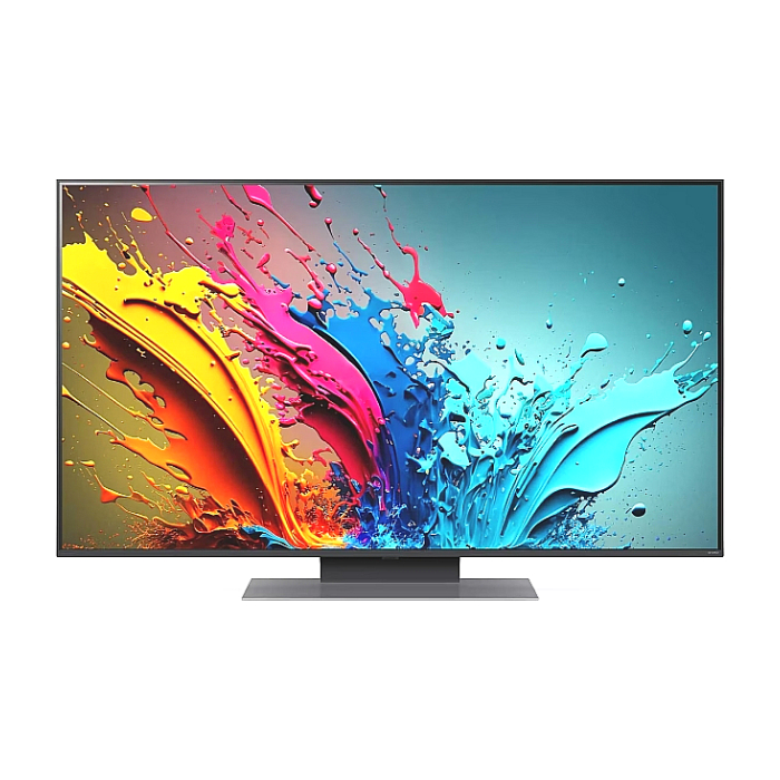 LG 55QNED87T3B, 55" 4K QNED HDR Smart TV, 100Hz, 3840x2160, DVB-T2/C/S2, a8 AI Processor 4K, HDR 10 PRO, webOS 24 ThinQ, FreeSync Compatible, VRR, Multi View, 4K Upscaling, WiFi 5, Voice Controll, Bluetooth 5.1, AirPlay 2, LAN, CI, HDMI, SPDIF (тъмнейл - 1)