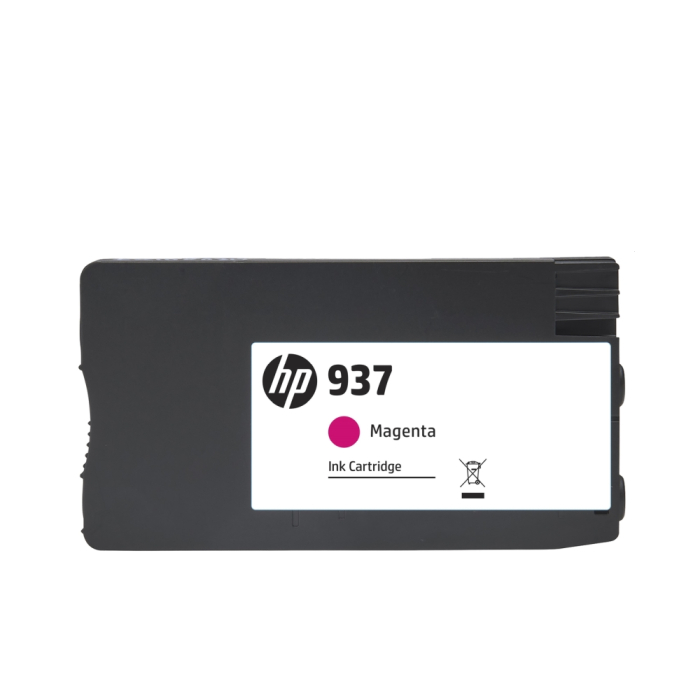 HP 937 Magenta Original Ink Cartridge (тъмнейл - 1)