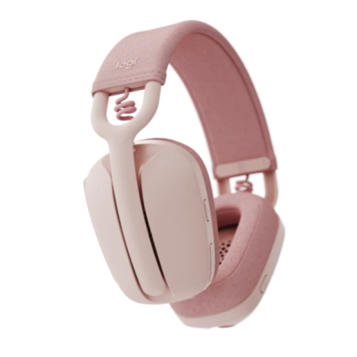 Logitech Zone Vibe 100 wireless headphones-ROSE M/N:A00167-BT-N/A-EMEA-914-STANDALONE (тъмнейл - 3)