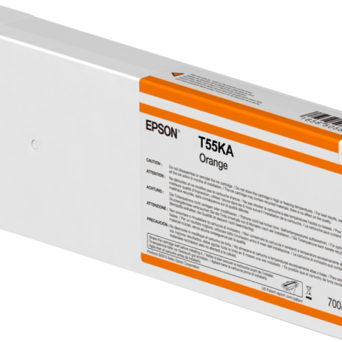 Epson Singlepack Orange T55KA00 UltraChrome HDX/HD 700ml на супер цена