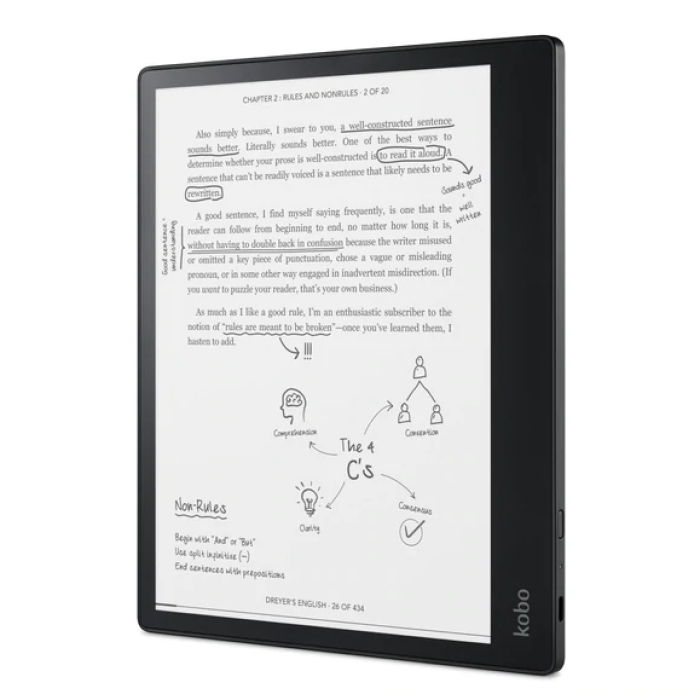 Kobo Elipsa e-Book Reader Pack|E Ink Carta 1200 touchscreen 10.3 inch + Stylus and SleepCover (тъмнейл - 1)