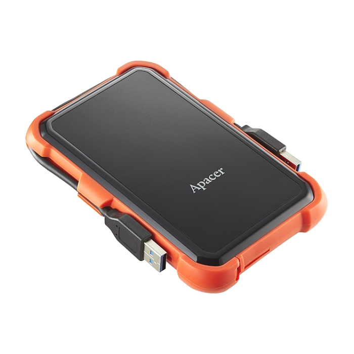 Apacer AC630, 1TB 2.5'' SATA HDD USB 3.2 Military-Grade Shockproof Portable Hard Drive (тъмнейл - 3)