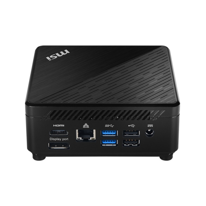 MSI CUBI 5 10M-008BEU, Barebone Mini-PC, Intel Core i5-10210U, 1.60 GHz, without RAM (0GB), 2x DDR4 2666MHz SO-DIMMs, up to 64GB, NO SSD, NO HDD, 802.11 AC, BT 5, NO OS, 65W, 124 X 124 X 53.7 mm, 0.55 kg, Black (тъмнейл - 3)