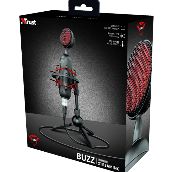 TRUST GXT 244 Buzz Streaming Microphone (тъмнейл - 4)