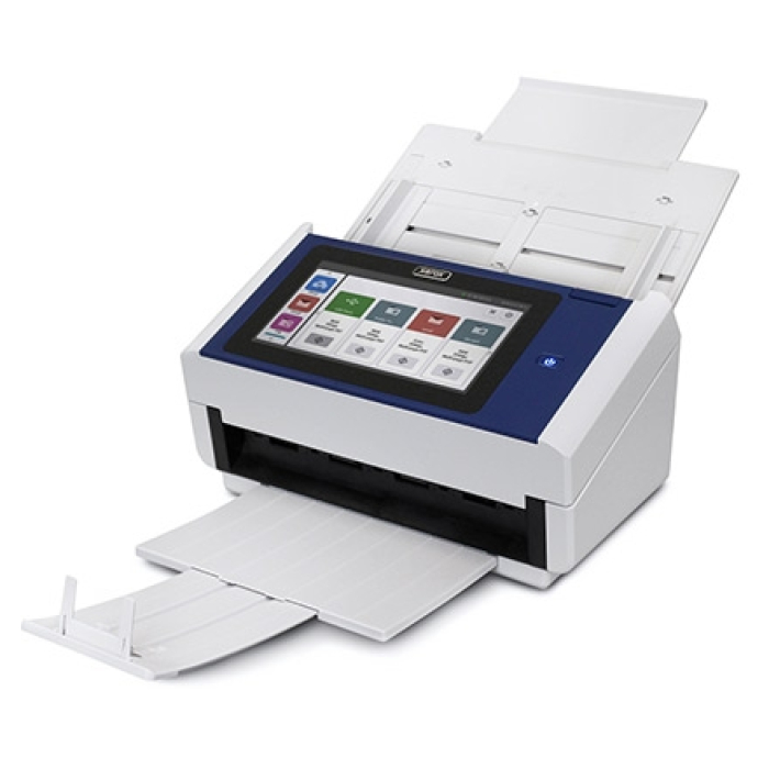 Xerox N60w Departmental Scanner with WiFi, network, and USB 3.1 connection. 100 sheet DADF. 8" colour touch screen