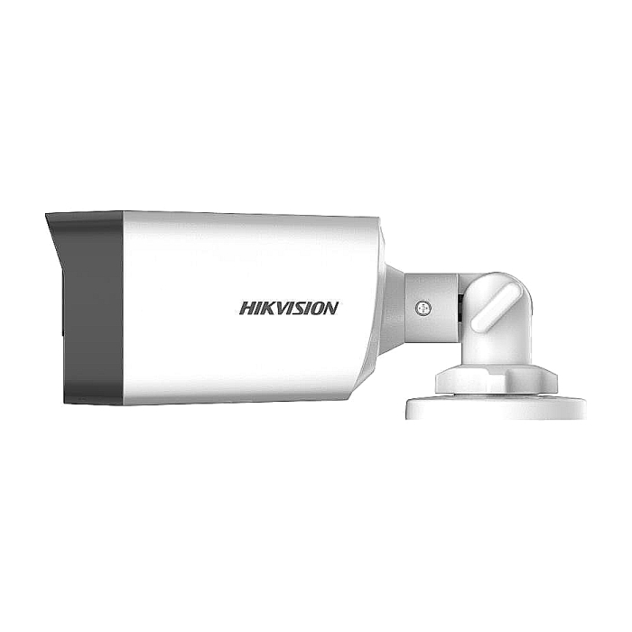 HikVision HD-TVI Fixed Bullet Camera 5 MP, 2.8mm, IR up to 40 m, DWDR, IP67, 12Vdc/4.3W, One port for four switchable signals (TVI/AHD/CVI/CVBS)