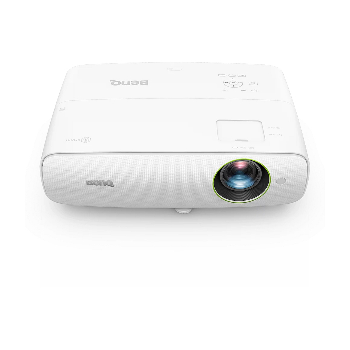 BenQ EH620 DLP 1080P, 16:9,3400lm, WindowsSmartMeetingRoom Proj. 1.3X, Thr.Ratio 1.13-1.47, HDMIx2(1 for wireless dongle), Wireless projection(Miracast,Airplay,GoogleCast,BenQ InstaShare screen casting), Dual Band WiFi, BT4.0, up to 15000hrs,5Wx2Sp,White (тъмнейл - 2)