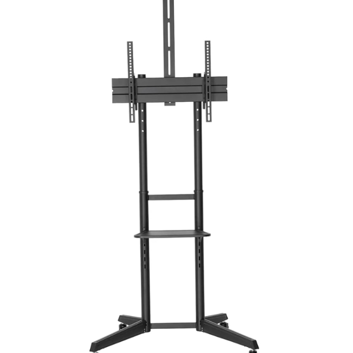 Neomounts by Newstar Mobile Floor Stand incl. AV- and cam shelf (height adjustable: 128,5-145 cm) (тъмнейл - 3)