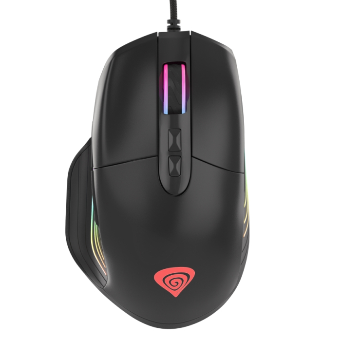 Genesis Gaming Mouse Xenon 330 4000Dpi Rgb Illuminated With Software Black на супер цена