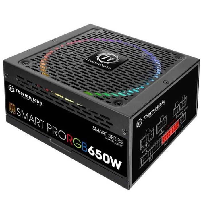 Thermaltake Smart Pro 650W RGB (тъмнейл - 1)