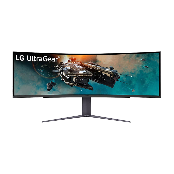 LG 49GR85DC-B, 49" Ultragear VA AG, 1ms, 32:9 Curved 1000R Gaming QHD (5120x1440), 240HZ, 450cd/m2, 2500:1, DCI-P3 95%, FreeSync, NVIDIA G-Sync, HDR 600 ,VRR, USB Type-C, HDMI, DisplayPort, PIP, PBP, Height, Swivel, Tilt, Black на супер цена