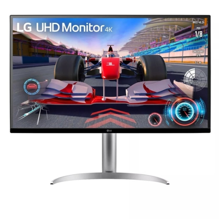 LG 32UQ750P-W, 31.5" UtraFine AG, VA, DCI-P3 90% , 4ms, 400 cd/m2, 2500:1, 3840x2160, 144Hz, HDR 10, USB Type-C, HDMI, DisplayPort, FreeSync Premium, VRR, Dynamic Action Sync, Speaker, Headphone out, Tilt, Height Adjustable, Clockwise