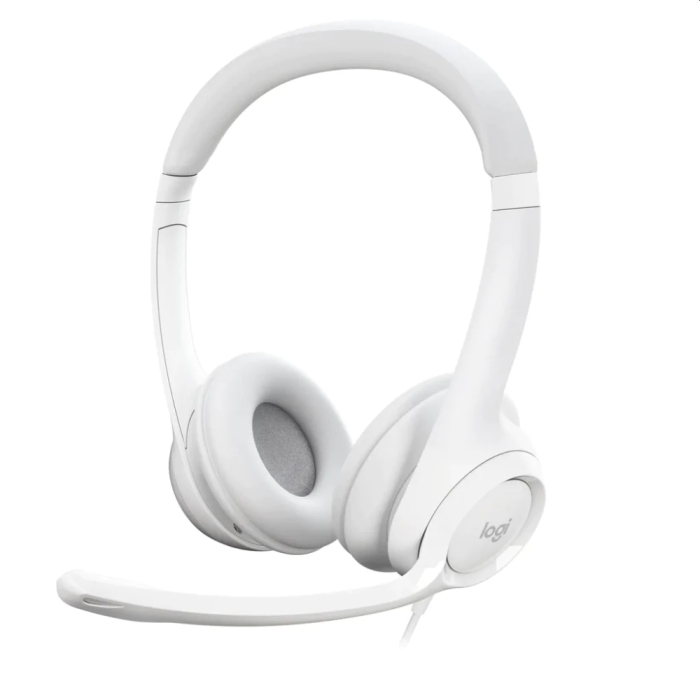 Logitech H390 USB Computer Headset - OFF-WHITE - USB - N/A - EMEA-914