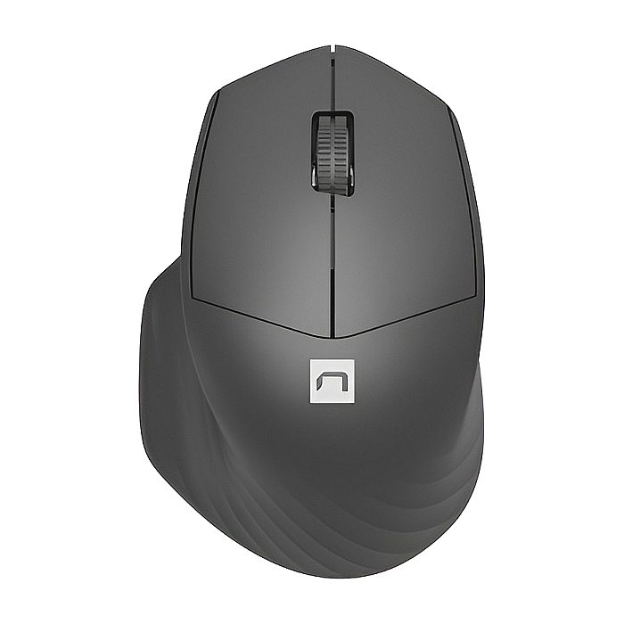 Natec Mouse Blackbird 2 Silent Wireless 1600 DPI Optical Right Hand Adapted, Black