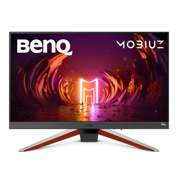 BenQ MOBIUZ EX240, 23.8", IPS, 1920x1080 FHD, 1ms 165Hz, 99% sRGB, 350 cd/m2, FreeSync Premium, 2x HDMI 2.0, DP, HDRi, treVolo 2x 2.5W speakers, Height Adjustable Stand, USB Hub, Eye-care VESA 100x100, Silver (тъмнейл - 1)