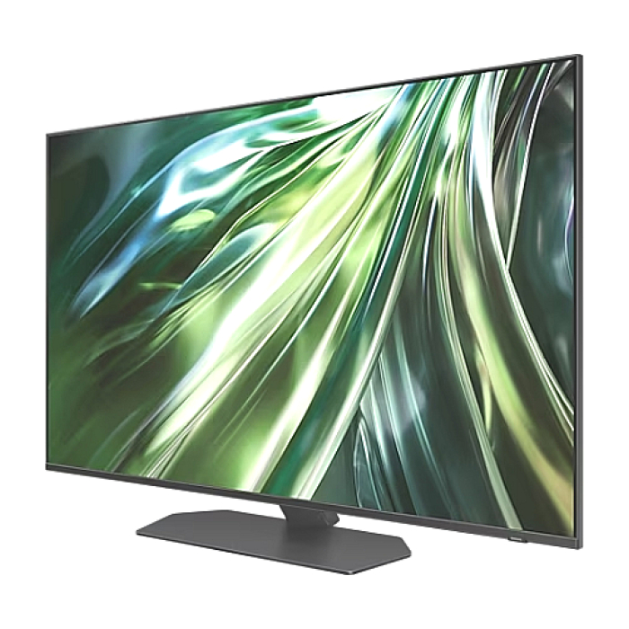 Samsung 43" 43QN90D AI 4K QLED, SMART, Wi-Fi, Bluetooth 5.2, 3xHDMI, 2xUSB, Silver (тъмнейл - 1)