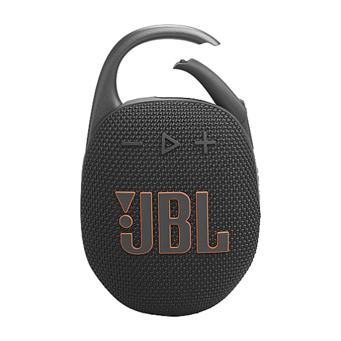 JBL CLIP 5 BLK - Поглед отпред