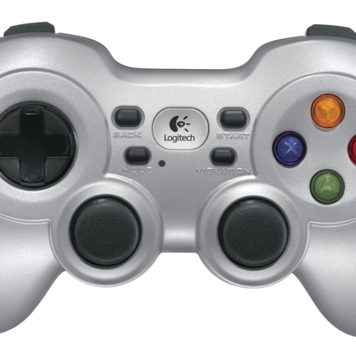 Logitech Gamepad F710, Dual Vibration Feedback, Steam Support, D-Pad, 2.4 GHz Wireless на супер цена