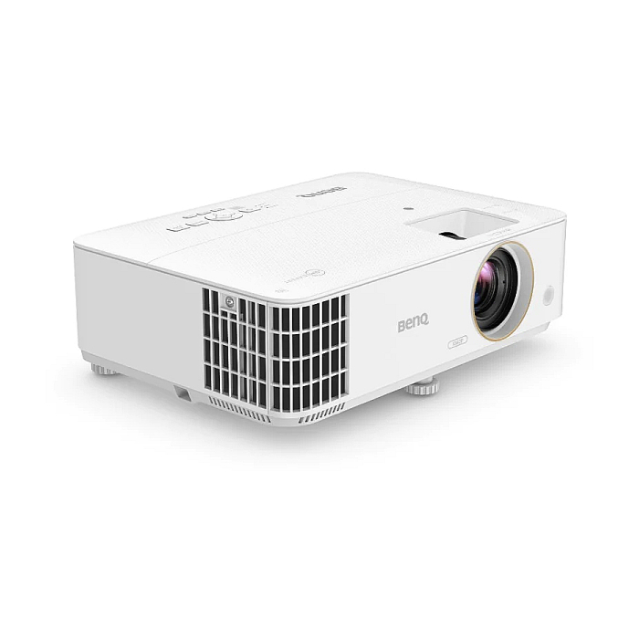 BenQ TH685i, HDR Console Gaming Projector, DLP, 1080p 1920x1080, 10000:1, 3500 ANSI Lumens, Zoom 1.3x, Ultra-Low Input Lag, 8.3ms@120Hz, Android TV, Google Play Store, Speaker 5W, VGA, 2xHDMI, USB Type A 1.5A, Audio in/out, RS232, 2.8 kg, White (тъмнейл - 4)