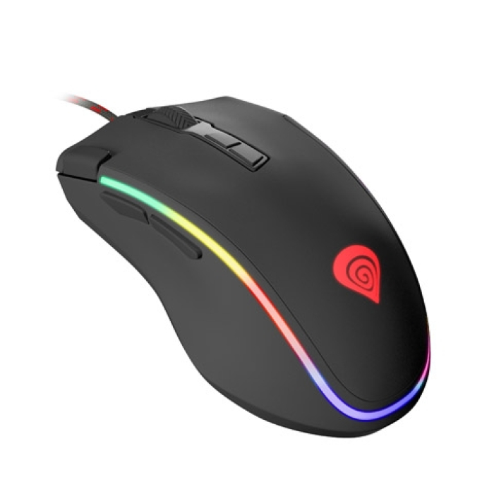 Genesis Gaming Mouse Krypton 700 7200Dpi With Software Rgb Illuminated Black (тъмнейл - 2)