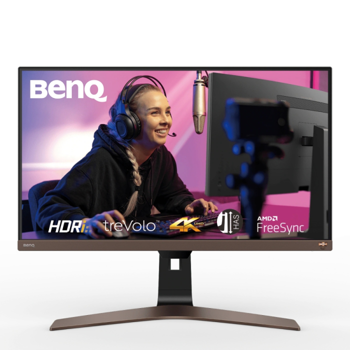 BenQ EW2880U, 28" IPS, 5ms, 3840x2160 4K, Entertainment, 90% DCI-P3, FreeSync, Rem.Control, HDRi, Flicker-free, B.I.+, LBL, ePaper, 1000:1, 300 cd/m, HDMI (v2.0)x2, DP, USB Type-C(PD60W/ Thunderbolt 3), Speak.3Wx2, Tilt, HAdj.St.100mm, Vesa, Black