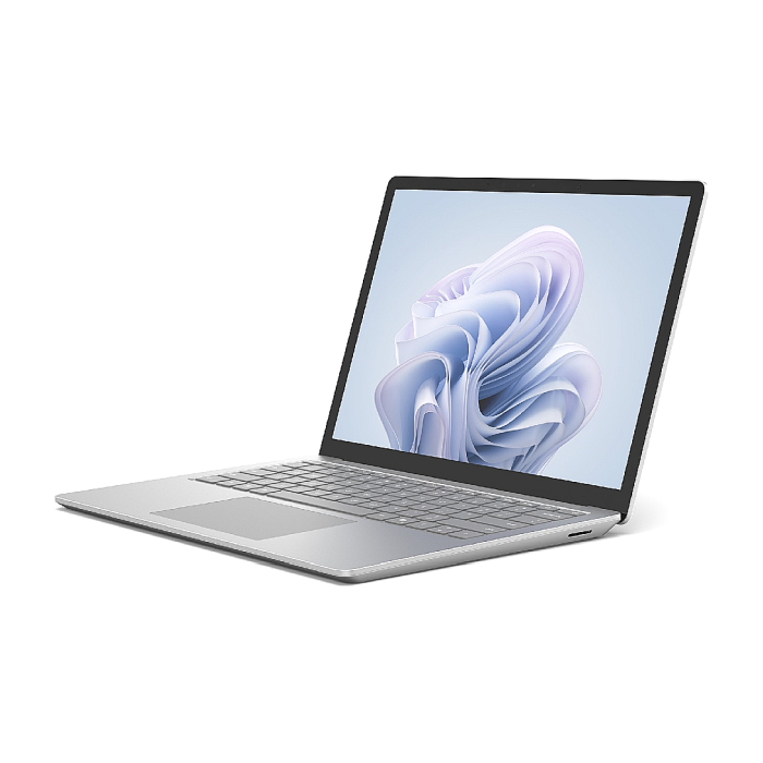 Microsoft Surface Laptop 6, Intel Core Ultra 5 processor 135H, 13,5" 2256x1504 Display, 8GB RAM, 256GB Gen 4 SSD, USB-Cx2, Front Camera(0,92 MP), Windows 11 Pro, Platinium (тъмнейл - 1)