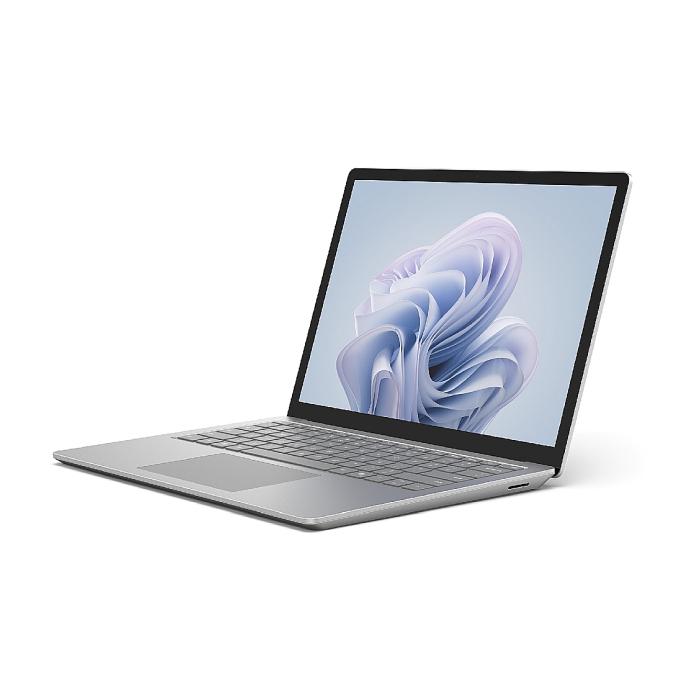 Microsoft Surface Laptop 6, Intel Core Ultra 7 processor 165H, 13,5" 2256x1504 Display, 16GB RAM, 256GB Gen 4 SSD, USB-Cx2, Front Camera(0,92 MP), Windows 11 Pro, Platinium (тъмнейл - 1)