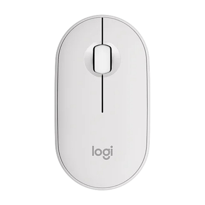 Logitech Pebble Mouse 2 M350s - TONAL WHITE - BT - N/A - EMEA-808 - DONGLELESS на супер цена