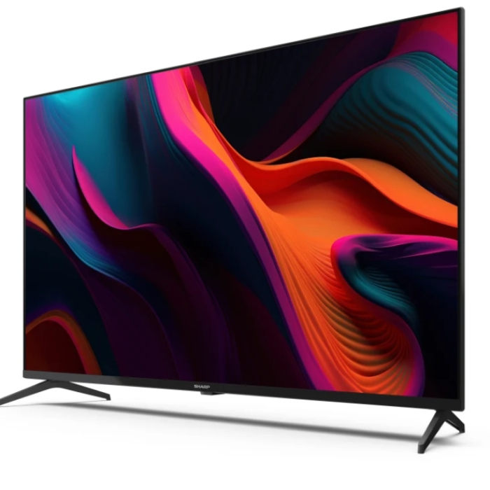 Sharp 43GL4260, 43" LED Google TV, 4K Ultra HD 3840x2160 Frameless, AQUOS, 1 000 000:1, DVB-T/T2/C/S/S2, Active Motion 1000, HDR10, Dolby Atmos, Dolby Vision, Google Assistant, Chromecast Built-in, HDMI 2.1 with eARC, 3.5mm Headphone jack / line-out (тъмнейл - 2)