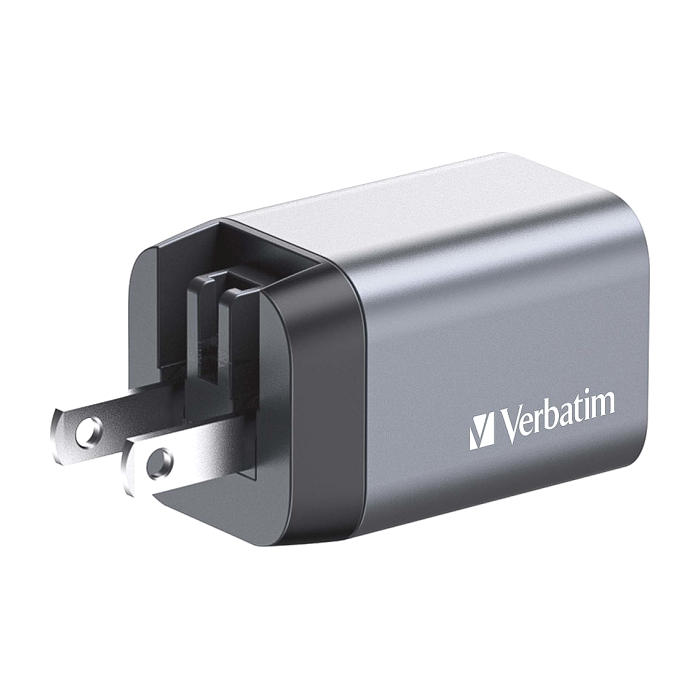 Verbatim GNC-35 GaN Charger 2 Port 35W USB A/C (EU/UK/US) (тъмнейл - 4)