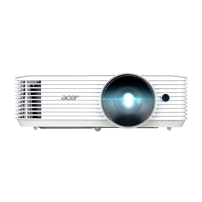 Acer Projector S1386WHn, DLP, Short Throw, WXGA (1280x800), 3600 ANSI Lumens, 20000:1, 3D, HDMI, VGA, LAN, RCA, Audio in, Audio out, VGA out, DC Out (5V/1A, USB-A), Speaker 16W, Bluelight Shield, 3.1kg, White + Acer T82-W01MW 82.5" (16:10) Tripod Scr на супер цена