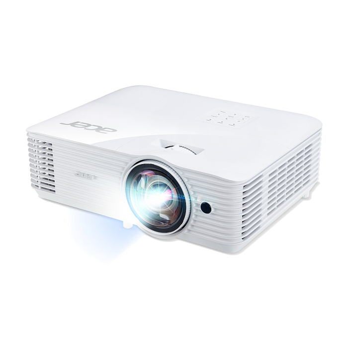 Acer Projector S1386WHn, DLP, Short Throw, WXGA (1280x800), 3600 ANSI Lumens, 20000:1, 3D, HDMI, VGA, LAN, RCA, Audio in, Audio out, VGA out, DC Out (5V/1A, USB-A), Speaker 16W, Bluelight Shield, 3.1kg, White (тъмнейл - 4)