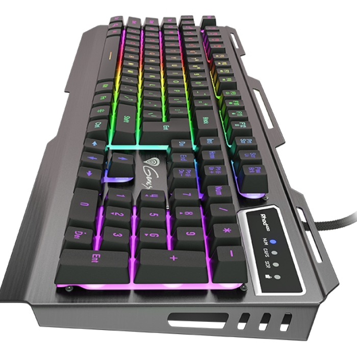 Genesis Gaming Keyboard Rhod 420 Rgb Backlight Us Layout (тъмнейл - 2)